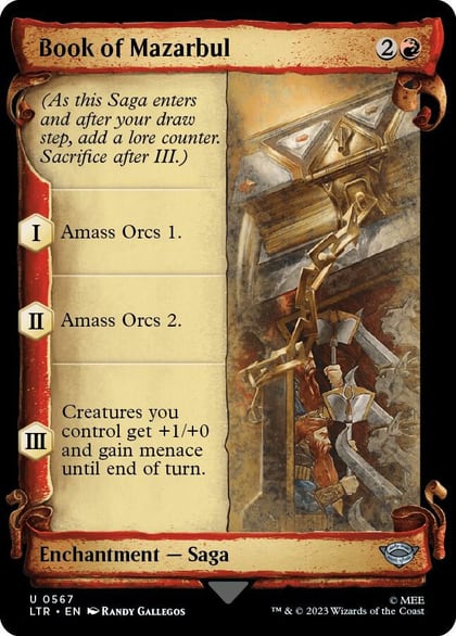 Book of Mazarbul (Showcase Scrolls), Universes Beyond: The Lord of the Rings: Tales of Middle-earth 567