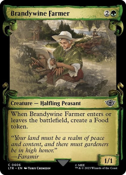 Brandywine Farmer (Showcase Scrolls), Universes Beyond: The Lord of the Rings: Tales of Middle-earth 606