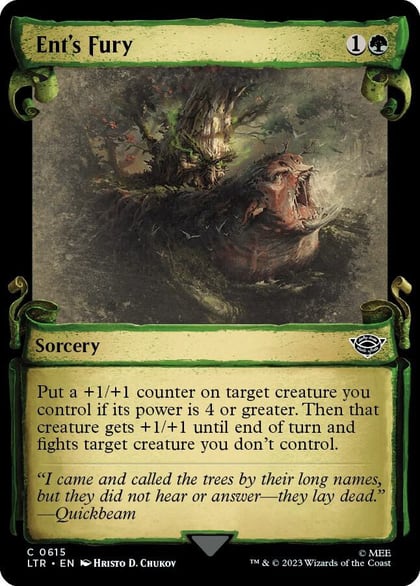Ent's Fury (Showcase Scrolls), Universes Beyond: The Lord of the Rings: Tales of Middle-earth 615