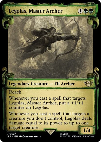 Legolas, Master Archer (Showcase Scrolls), Universes Beyond: The Lord of the Rings: Tales of Middle-earth 624