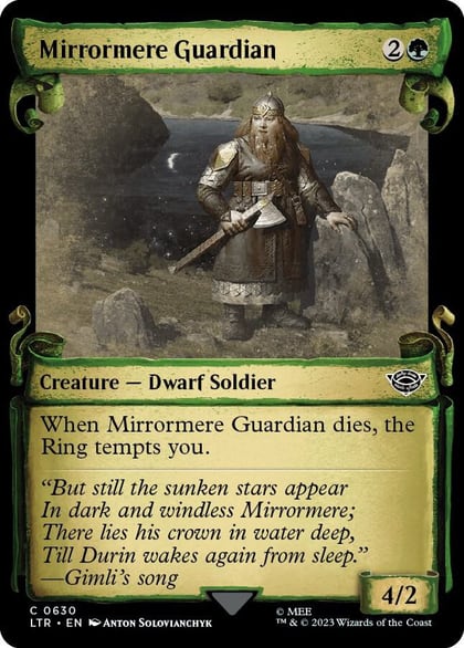 Mirrormere Guardian (Showcase Scrolls), Universes Beyond: The Lord of the Rings: Tales of Middle-earth 630