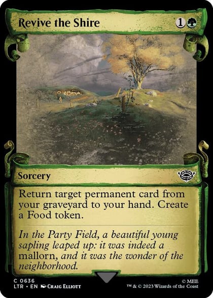 Revive the Shire (Showcase Scrolls), Universes Beyond: The Lord of the Rings: Tales of Middle-earth 636