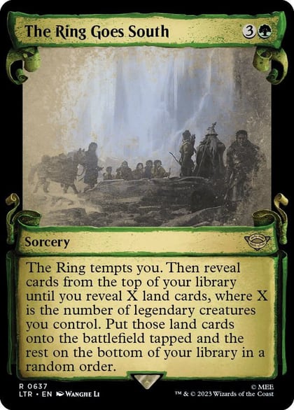 The Ring Goes South (Showcase Scrolls), Universes Beyond: The Lord of the Rings: Tales of Middle-earth 637