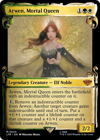 Arwen, Mortal Queen (Showcase Scrolls), Universes Beyond: The Lord of the Rings: Tales of Middle-earth 644