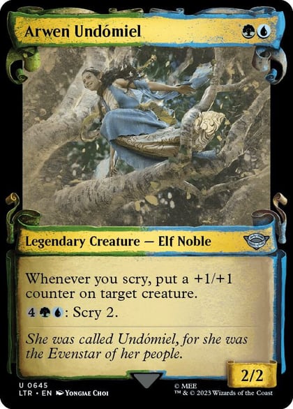 Arwen Undomiel (Showcase Scrolls), Universes Beyond: The Lord of the Rings: Tales of Middle-earth 645