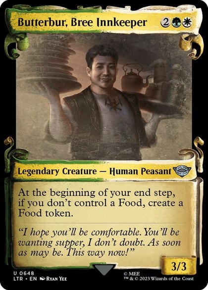 Butterbur, Bree Innkeeper (Showcase Scrolls), Universes Beyond: The Lord of the Rings: Tales of Middle-earth 648
