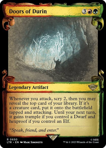 Doors of Durin (Showcase Scrolls), Universes Beyond: The Lord of the Rings: Tales of Middle-earth 650