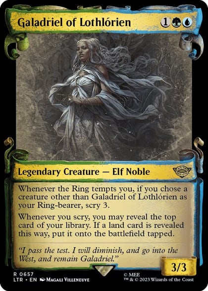 Galadriel of Lothlorien (Showcase Scrolls), Universes Beyond: The Lord of the Rings: Tales of Middle-earth 657