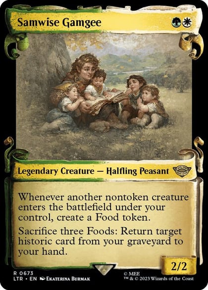 Samwise Gamgee (Showcase Scrolls), Universes Beyond: The Lord of the Rings: Tales of Middle-earth 673