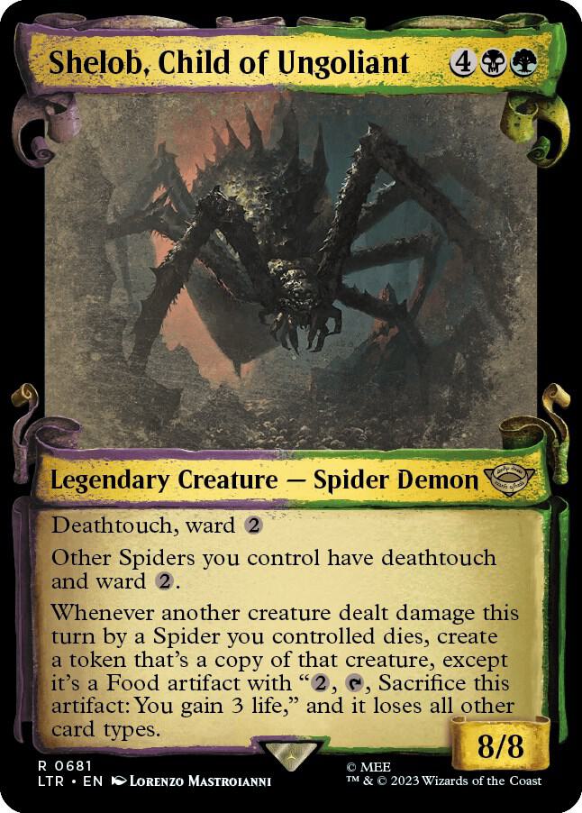 Shelob, Child of Ungoliant (Showcase Scrolls), Universes Beyond: The Lord of the Rings: Tales of Middle-earth 681