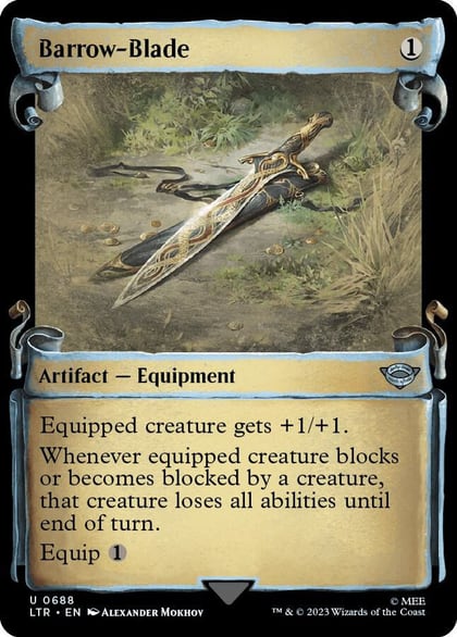 Barrow-Blade (Showcase Scrolls), Universes Beyond: The Lord of the Rings: Tales of Middle-earth 688