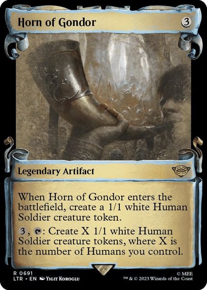 Horn of Gondor (Showcase Scrolls), Universes Beyond: The Lord of the Rings: Tales of Middle-earth 691