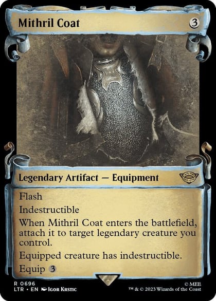 Mithril Coat (Showcase Scrolls), Universes Beyond: The Lord of the Rings: Tales of Middle-earth 696