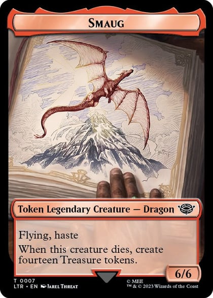 Smaug Token, Universes Beyond: The Lord of the Rings: Tales of Middle-earth 7