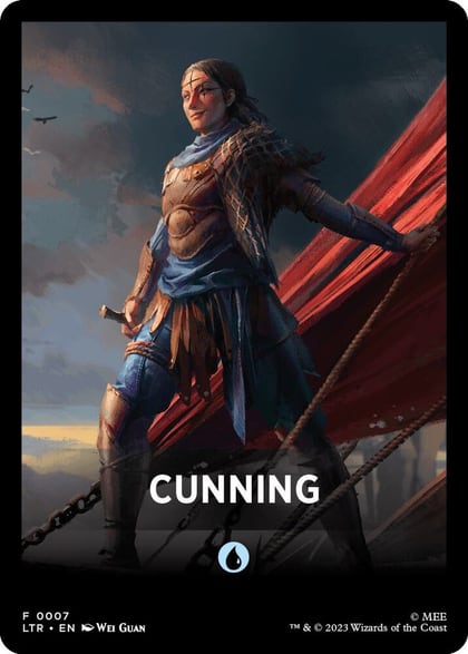 Cunning Theme Card, Universes Beyond: The Lord of the Rings: Tales of Middle-earth 7