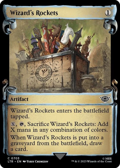 Wizard's Rockets (Showcase Scrolls), Universes Beyond: The Lord of the Rings: Tales of Middle-earth 703