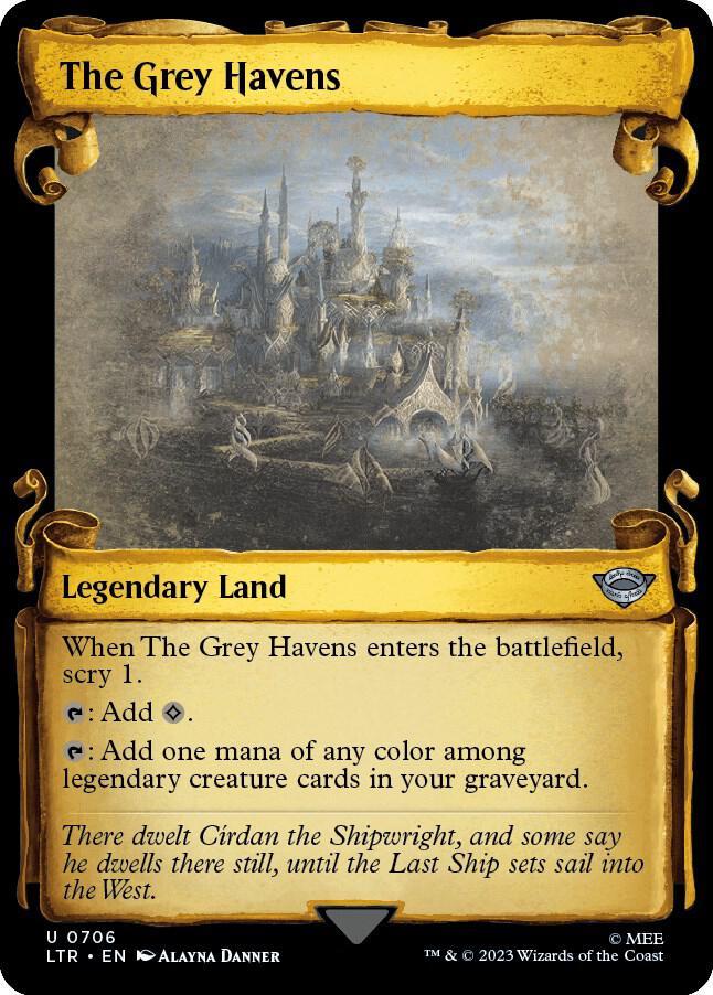 The Grey Havens (Showcase Scrolls), Universes Beyond: The Lord of the Rings: Tales of Middle-earth 706