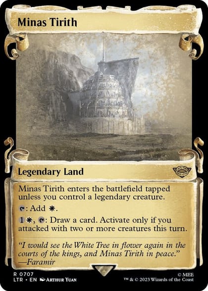 Minas Tirith (Showcase Scrolls), Universes Beyond: The Lord of the Rings: Tales of Middle-earth 707