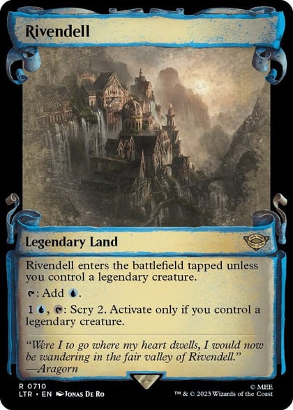 Rivendell (Showcase Scrolls), Universes Beyond: The Lord of the Rings: Tales of Middle-earth 710