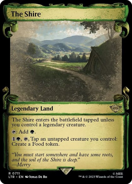 The Shire (Showcase Scrolls), Universes Beyond: The Lord of the Rings: Tales of Middle-earth 711
