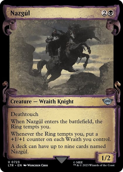 Nazgul (0723) (Showcase Scrolls), Universes Beyond: The Lord of the Rings: Tales of Middle-earth 723