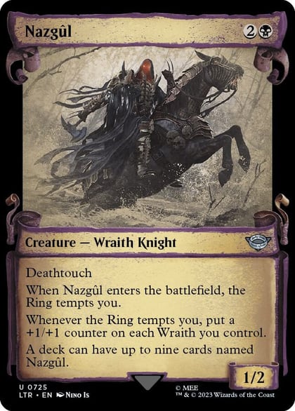 Nazgul (0725) (Showcase Scrolls), Universes Beyond: The Lord of the Rings: Tales of Middle-earth 725