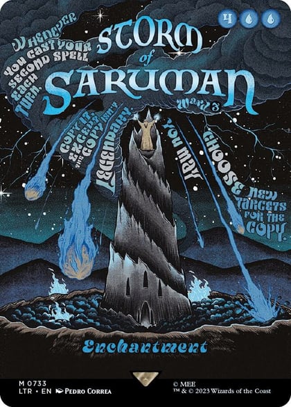 Storm of Saruman (Borderless Poster), Universes Beyond: The Lord of the Rings: Tales of Middle-earth 733