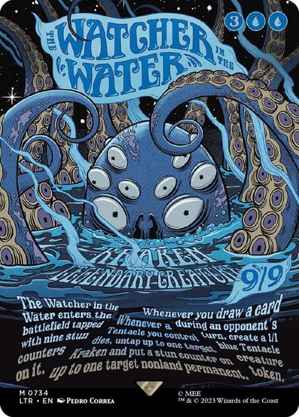 The Watcher in the Water (Borderless Poster), Universes Beyond: The Lord of the Rings: Tales of Middle-earth 734