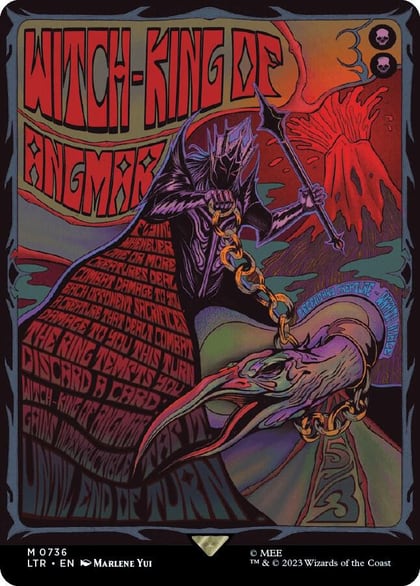 Witch-king of Angmar (Borderless Poster), Universes Beyond: The Lord of the Rings: Tales of Middle-earth 736