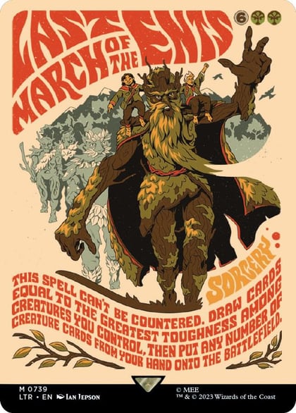 Last March of the Ents (Borderless Poster), Universes Beyond: The Lord of the Rings: Tales of Middle-earth 739