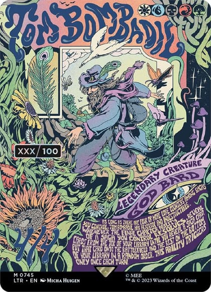 Tom Bombadil (Borderless Poster) (Serial Numbered), Universes Beyond: The Lord of the Rings: Tales of Middle-earth 745