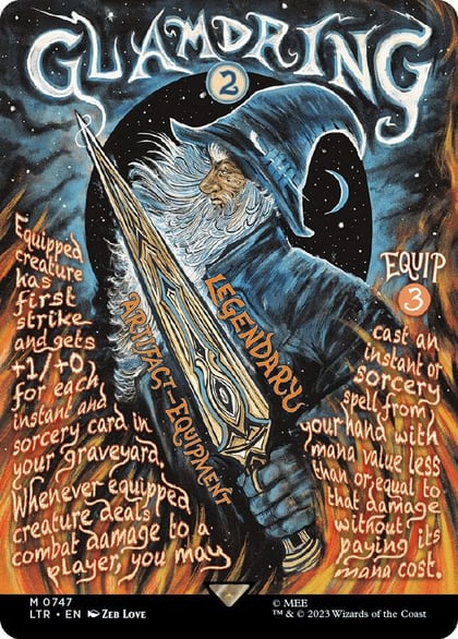 Glamdring (Borderless Poster), Universes Beyond: The Lord of the Rings: Tales of Middle-earth 747