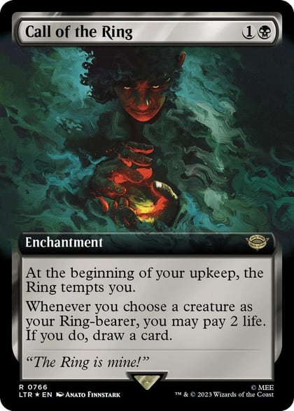 Call of the Ring (Extended Art) (Surge Foil), Universes Beyond: The Lord of the Rings: Tales of Middle-earth 766