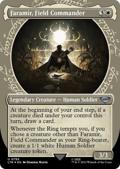 Faramir, Field Commander (Showcase) (Surge Foil), Universes Beyond: The Lord of the Rings: Tales of Middle-earth 795