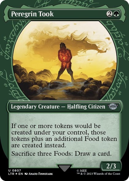 Peregrin Took (Showcase) (Surge Foil), Universes Beyond: The Lord of the Rings: Tales of Middle-earth 807