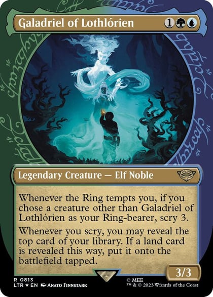 Galadriel of Lothlorien (Showcase) (Surge Foil), Universes Beyond: The Lord of the Rings: Tales of Middle-earth 813