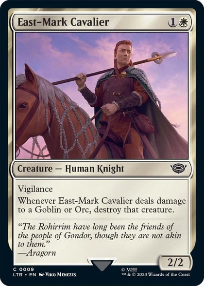 East-Mark Cavalier, Universes Beyond: The Lord of the Rings: Tales of Middle-earth 9