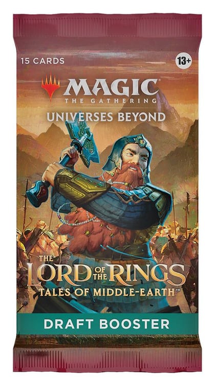 Universes Beyond: The Lord of the Rings: Tales of Middle-earth - Draft Booster Pack, Universes Beyond: The Lord of the Rings: Tales of Middle-earth P484905