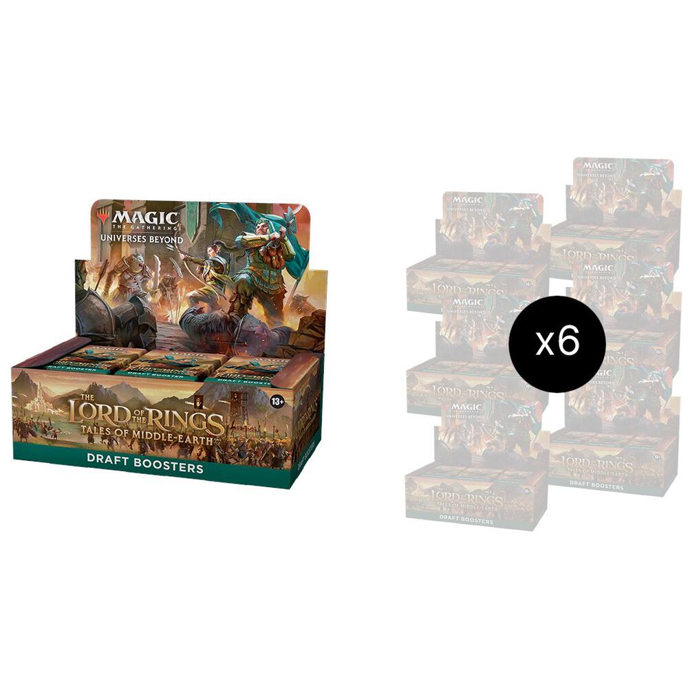 Universes Beyond: The Lord of the Rings: Tales of Middle-earth - Draft Booster Box Case, Universes Beyond: The Lord of the Rings: Tales of Middle-earth P484907