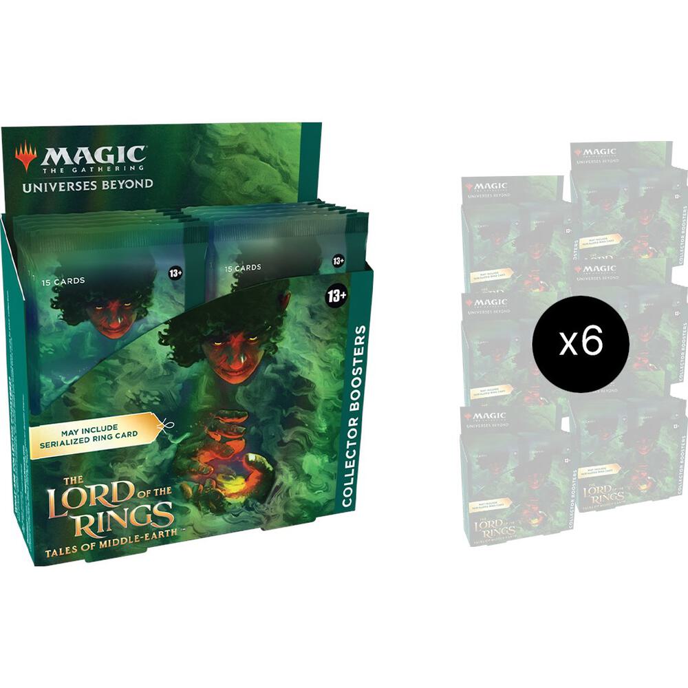 Universes Beyond: The Lord of the Rings: Tales of Middle-earth - Collector Booster Display Case, Universes Beyond: The Lord of the Rings: Tales of Middle-earth P484913