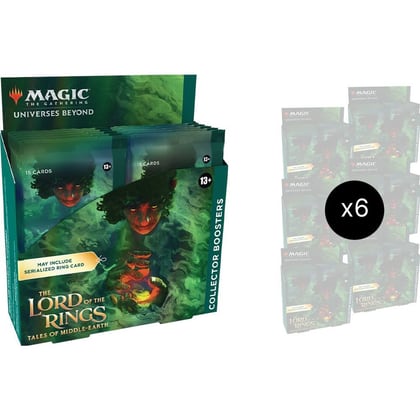 Universes Beyond: The Lord of the Rings: Tales of Middle-earth - Collector Booster Display Case, Universes Beyond: The Lord of the Rings: Tales of Middle-earth P484913