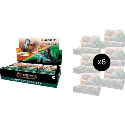Universes Beyond: The Lord of the Rings: Tales of Middle-earth - Jumpstart Booster Box Case, Universes Beyond: The Lord of the Rings: Tales of Middle-earth P484916
