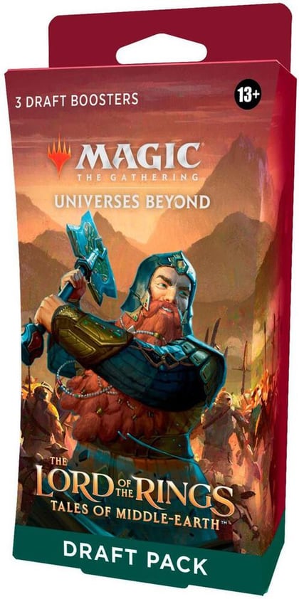 Universes Beyond: The Lord of the Rings: Tales of Middle-earth - Draft Booster Pack (3-Pack), Universes Beyond: The Lord of the Rings: Tales of Middle-earth P502061
