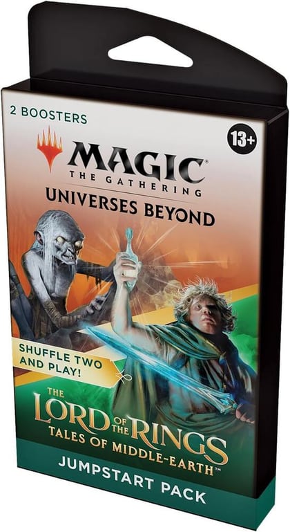 Universes Beyond: The Lord of the Rings: Tales of Middle-earth - Jumpstart Booster Pack (2-Pack), Universes Beyond: The Lord of the Rings: Tales of Middle-earth P502062