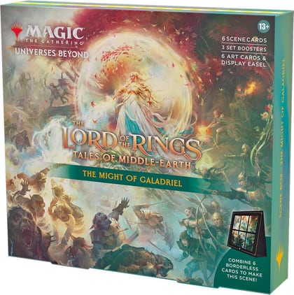 The Lord of the Rings: Tales of Middle-earth Scene Box - The Might of Galadriel, Universes Beyond: The Lord of the Rings: Tales of Middle-earth P515909