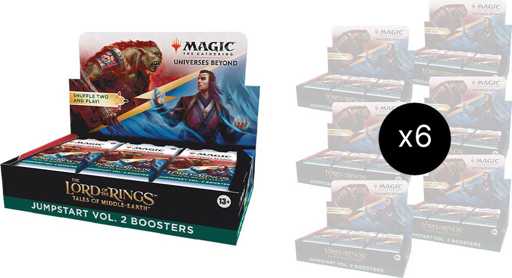 The Lord of the Rings: Tales of Middle-earth - Jumpstart Vol. 2 Booster Display Case, Universes Beyond: The Lord of the Rings: Tales of Middle-earth P515922