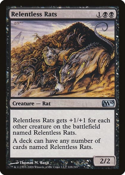 Relentless Rats, Magic 2010 (M10) 108