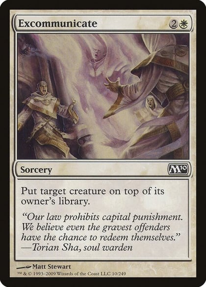 Excommunicate, Magic 2010 (M10) 10