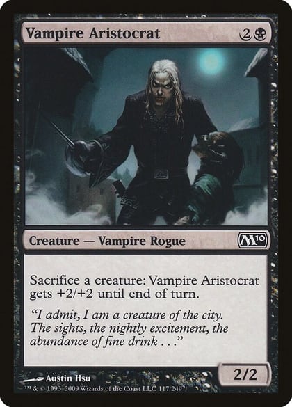 Vampire Aristocrat, Magic 2010 (M10) 117