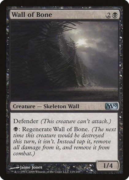 Wall of Bone, Magic 2010 (M10) 119
